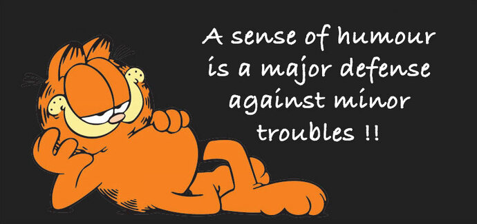 Should we always be SERIOUS or is it better to add HUMOUR to what we do?