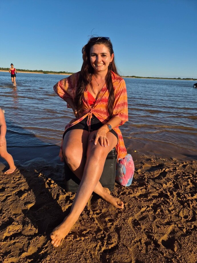 Anyone else love basking in river water and warm sunlight together?