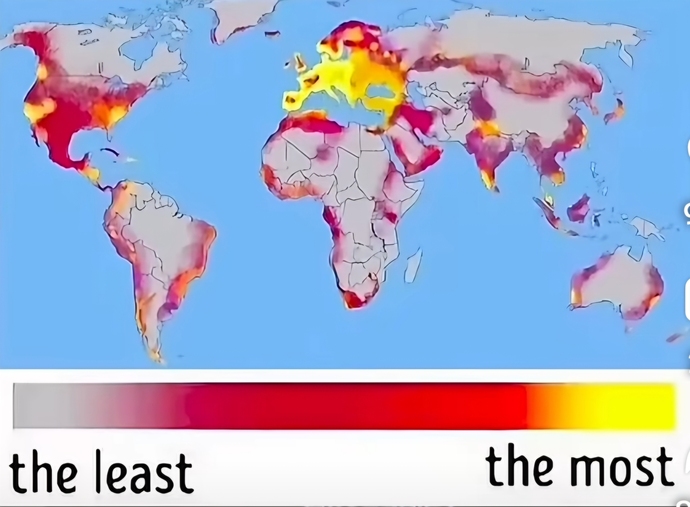 Can you guess what this map represents?