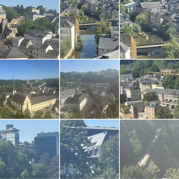 What do you think of my vacation photos from Luxembourg?