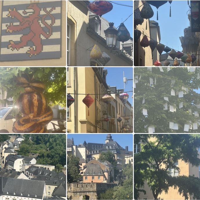 What do you think of my vacation photos from Luxembourg?