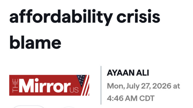 When will the Trump WH stop playing the game of good economic news is Trump, and bad economic news is Biden?