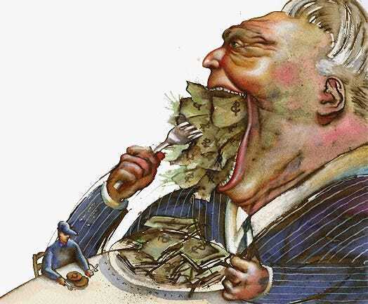 We have the resources to provide free healthcare, free housing, and free food for all. The only thing standing in the way is greed. Thoughts?