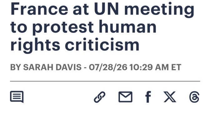 Is this embarrassing spectacle another sign of the rapid decline of US support for human rights under the Trump Administration?