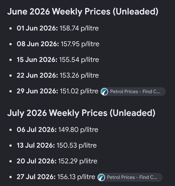 Why does U. K. government not help its citizens as gas price adds?