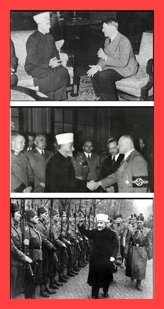 Why does major media NEVER EVEN MENTION the fact that Palestinian Muslims were allies of Hitler and his genocide against the Jewish people?