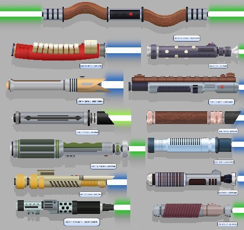 If you could build your own lightsaber hilt, what style would you choose?