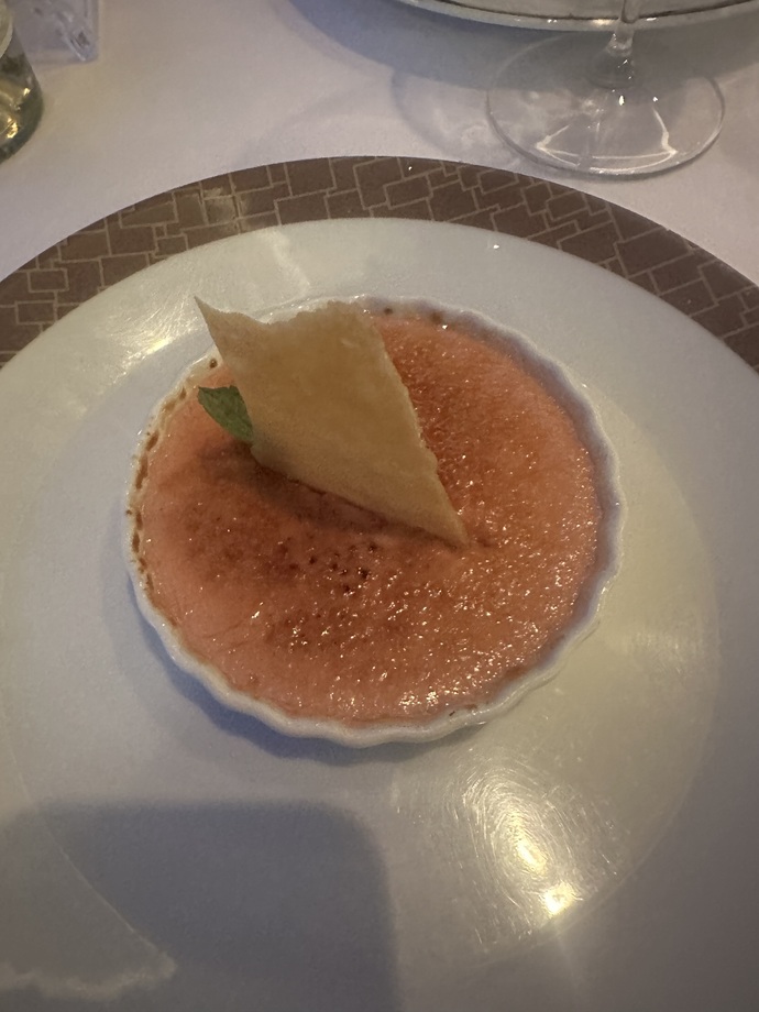 Does my meal at Cagney’s steakhouse look appetizing enough?