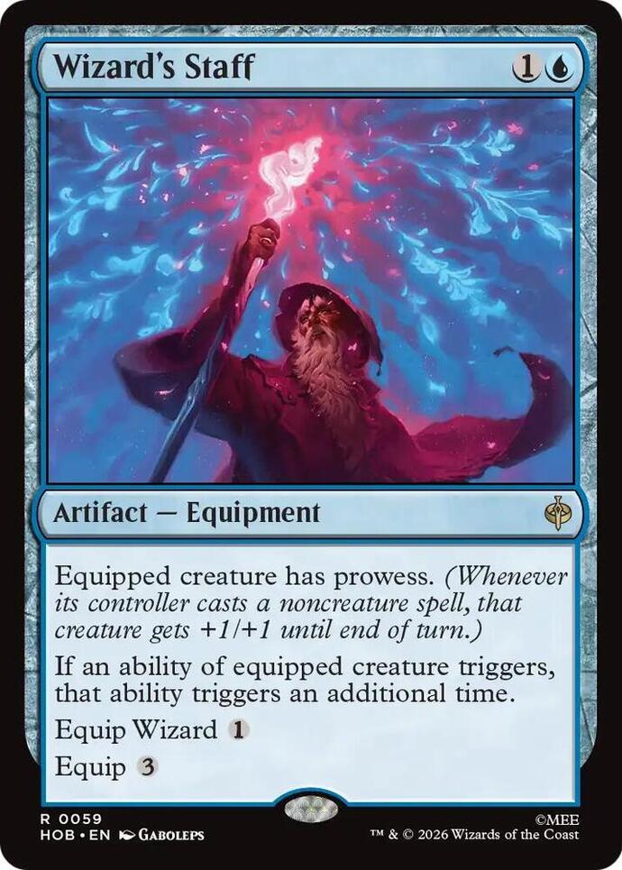 Is this Vivi Ornitier + Wizards Staff combo busted in MTG Vintage/EDH?