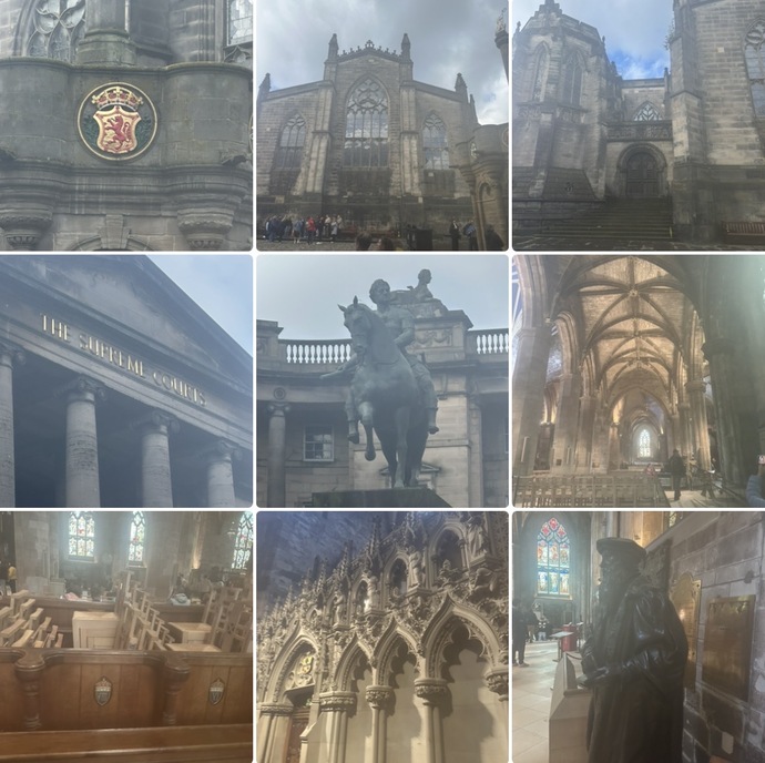 How do my photos of Edinburgh and Edinburgh Castle look?