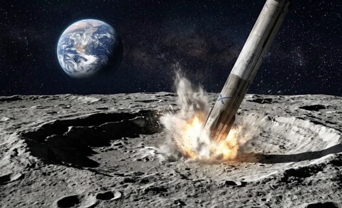 On The 5th Of August A Spent SpaceX Falcon 9 Rocket Upper Stage Is Going To CRASH On The MOON AT 5,400MPH, Are You Going To Watch It?