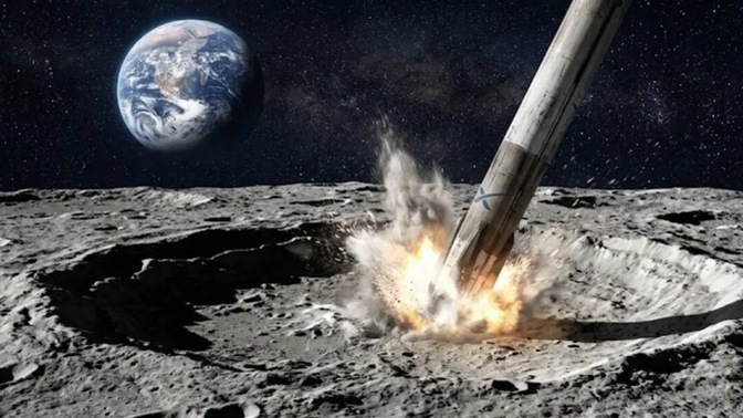 On The 5th Of August A Spent SpaceX Falcon 9 Rocket Upper Stage Is Going To CRASH On The MOON AT 5,400MPH, Are You Going To Watch It?