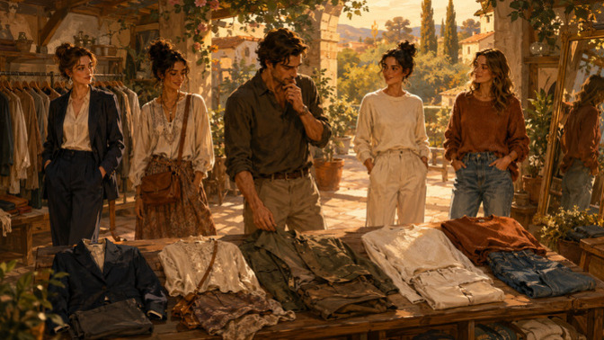 If you could pick one outfit the opposite sex wore forever, what would it be?