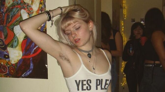 Are girls attractive with armpit hair?