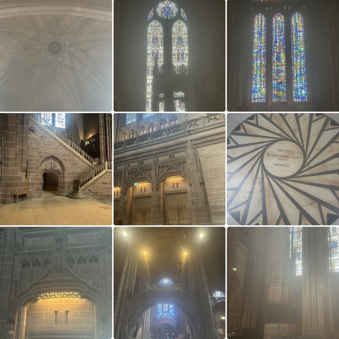 What is the name of the largest church in Europe I visited today?
