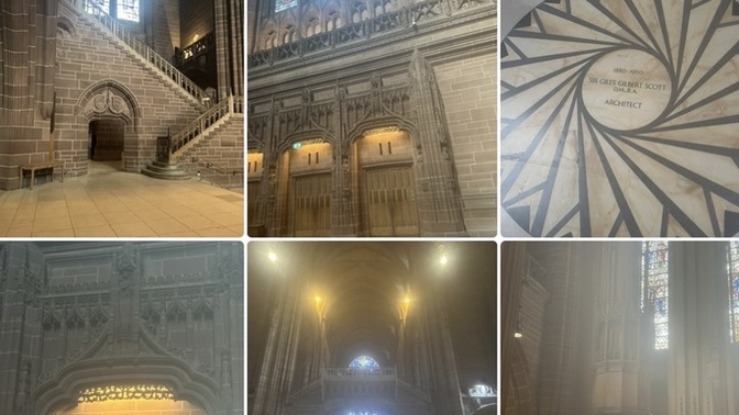 What is the name of the largest church in Europe I visited today?
