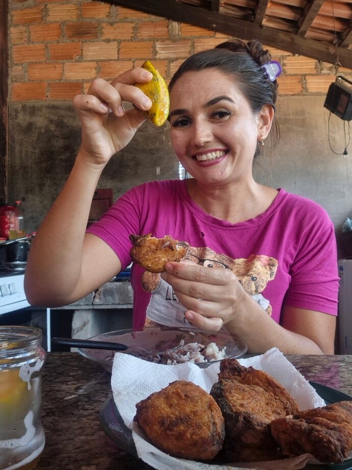 What food am I eating right now, and what’s your favorite food?