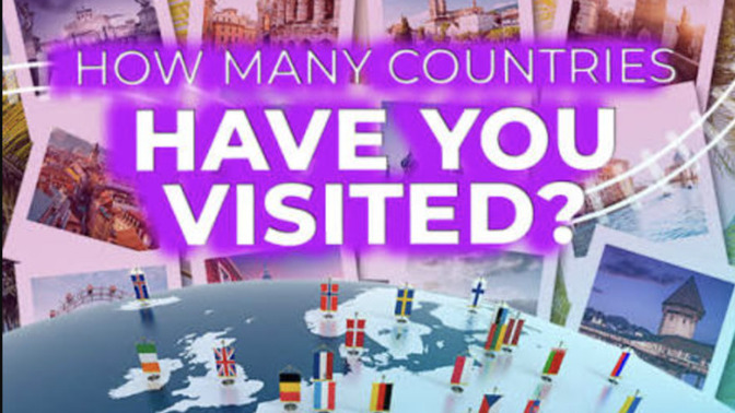 How many countries have you visited?