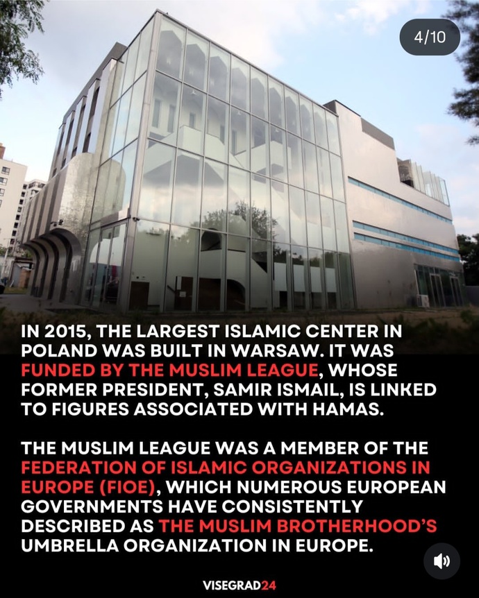 Are you shocked that POLAND of all places imported 94,000 Muslims for work and is allowing Qatar to building mosques and Islamic centers in Poland?