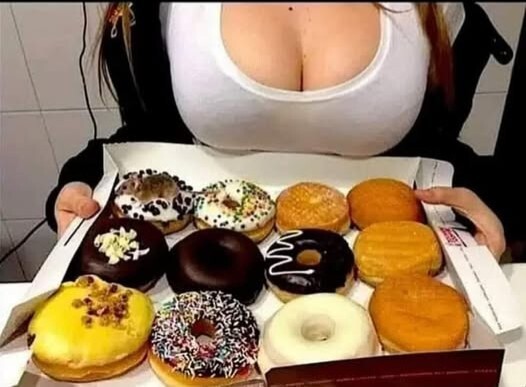 In this photo what will only women notice?