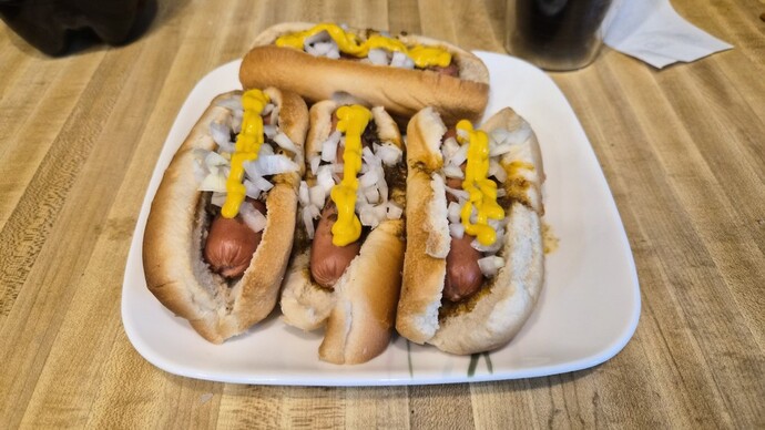 Does your local area have coney dogs, and what toppings do you like?