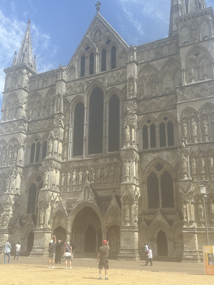 What do you think of these Salisbury Cathedral photos in Portland?