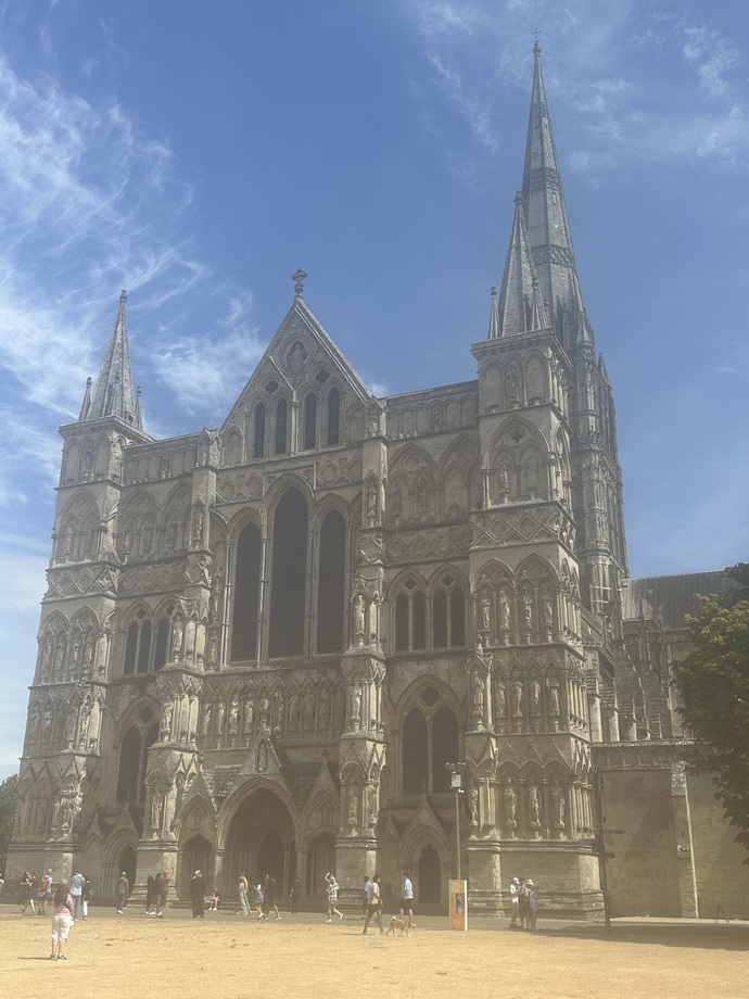 What do you think of these Salisbury Cathedral photos in Portland?