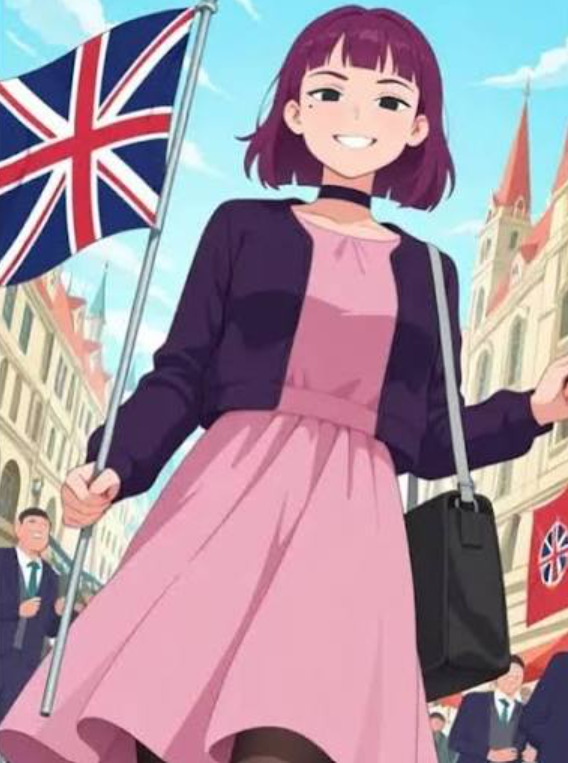 Which of these two AI women best represents England to you?