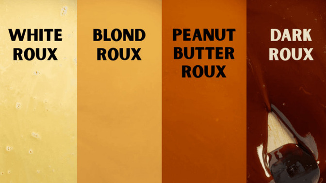What color roux do you prefer for sauces, and what’s your secret recipe?