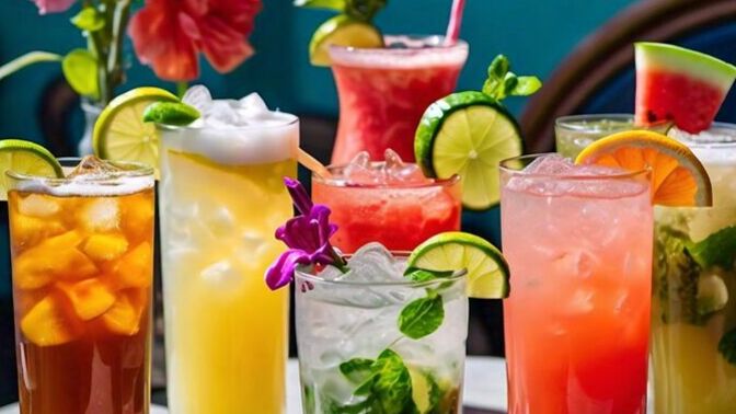 What is your favorite refreshing drink to enjoy in the summer?