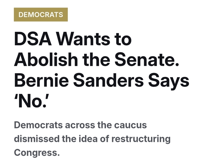 Isnt berny a SENATOR? hmm?