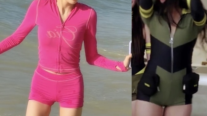 Who’s curvier between these two?