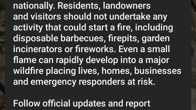 Britons, did you receive your government warning on Friday?