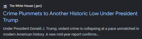 Is it coincidence that the biggest drops in murder and violent crime in history happened immediately after President Trump secured the border in 2025?
