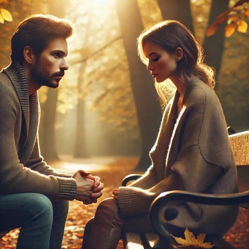 What type of relationship do you think these two people have based on this picture?