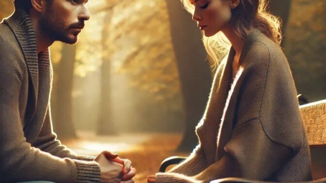 What type of relationship do you think these two people have based on this picture?