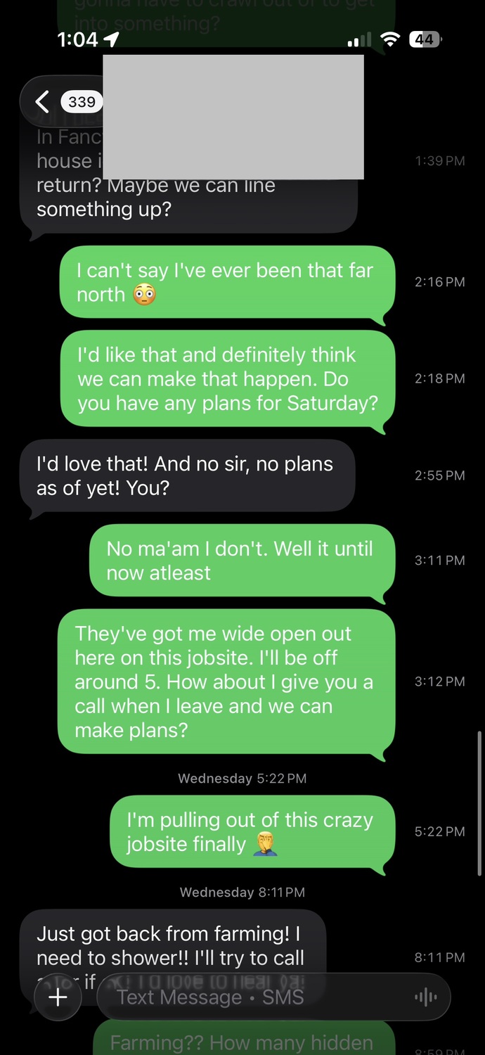 Ladies, can you spot what changed in her texting and interest?