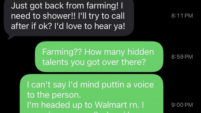 Ladies, can you spot what changed in her texting and interest?