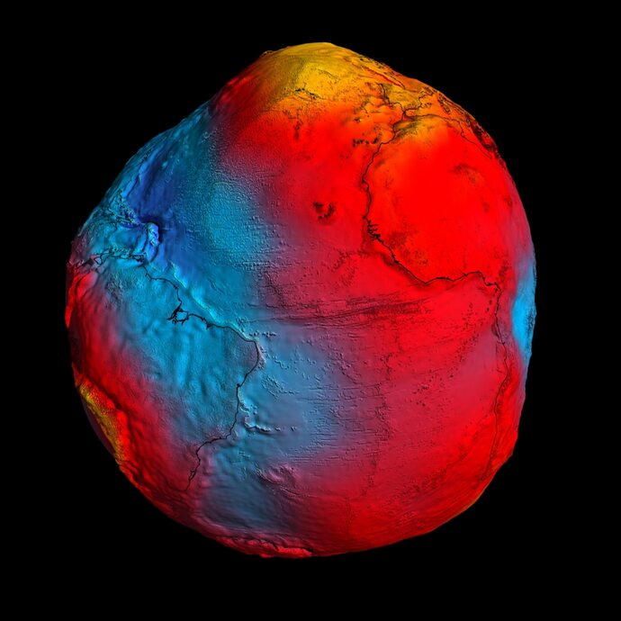 Earth Gravity Map...