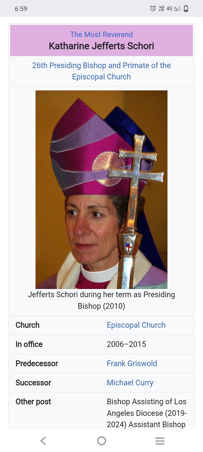 For this significant and nostalgia photo, to me, who says a woman cant be a Bishop?