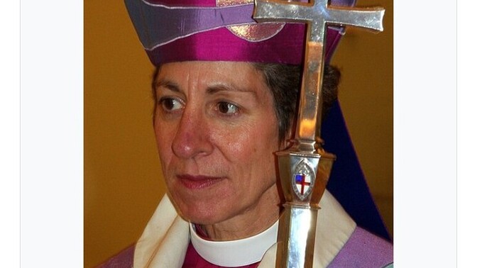 For this significant and nostalgia photo, to me, who says a woman can't be a Bishop?