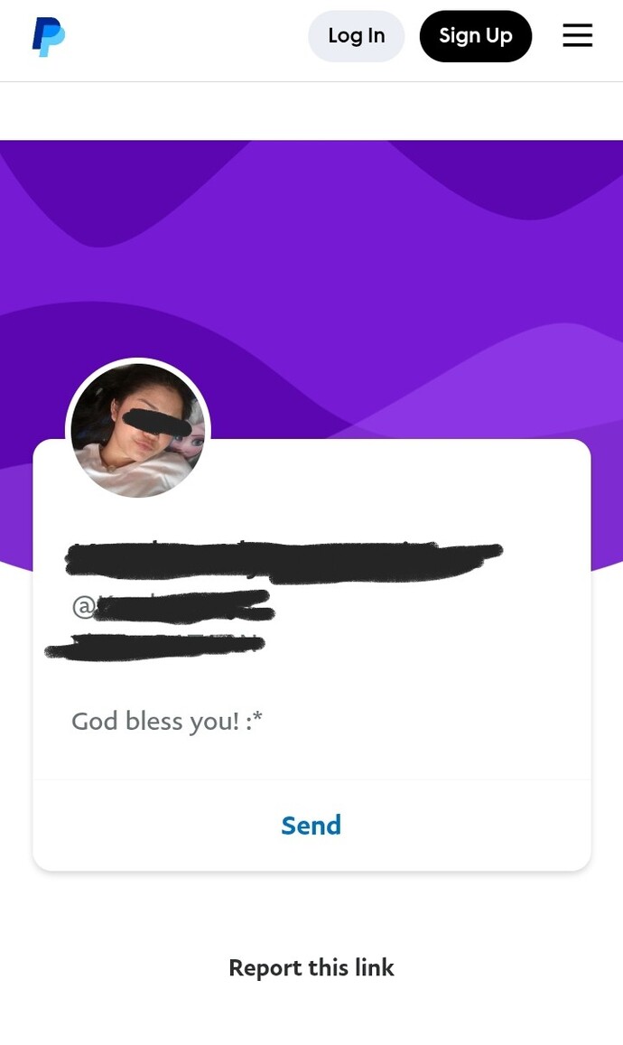 I sent my PayPal link to a scammer—can they now impersonate me?