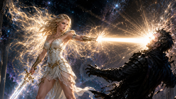 What do you think of these AI images of Malia Hano and her battles?