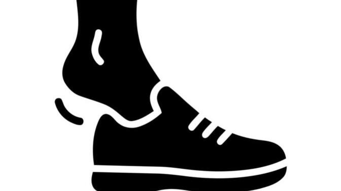 Do you sit down or stand up when you put on your shoes?