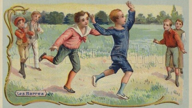 What do you call the children's chasing game?