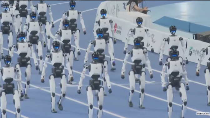 Humanoid Robot breaks the human 100 meter sprint record in the Humanoid Robot Olympics: Is this the end of the world as we know it?