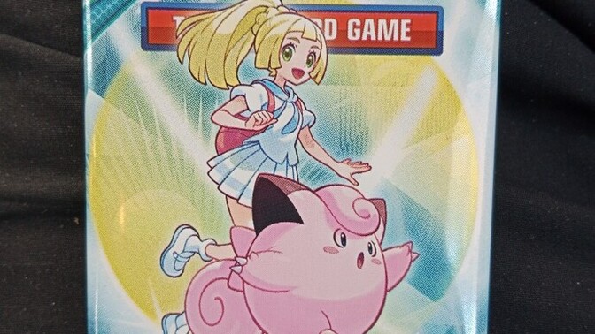 What does the ideal skirt look like, if you compare it to the art of the Pokemon card packaging, thoughts?