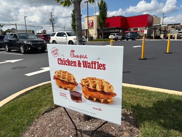 Has anyone tried Chick-fil-A’s new chicken and waffles sandwich yet?
