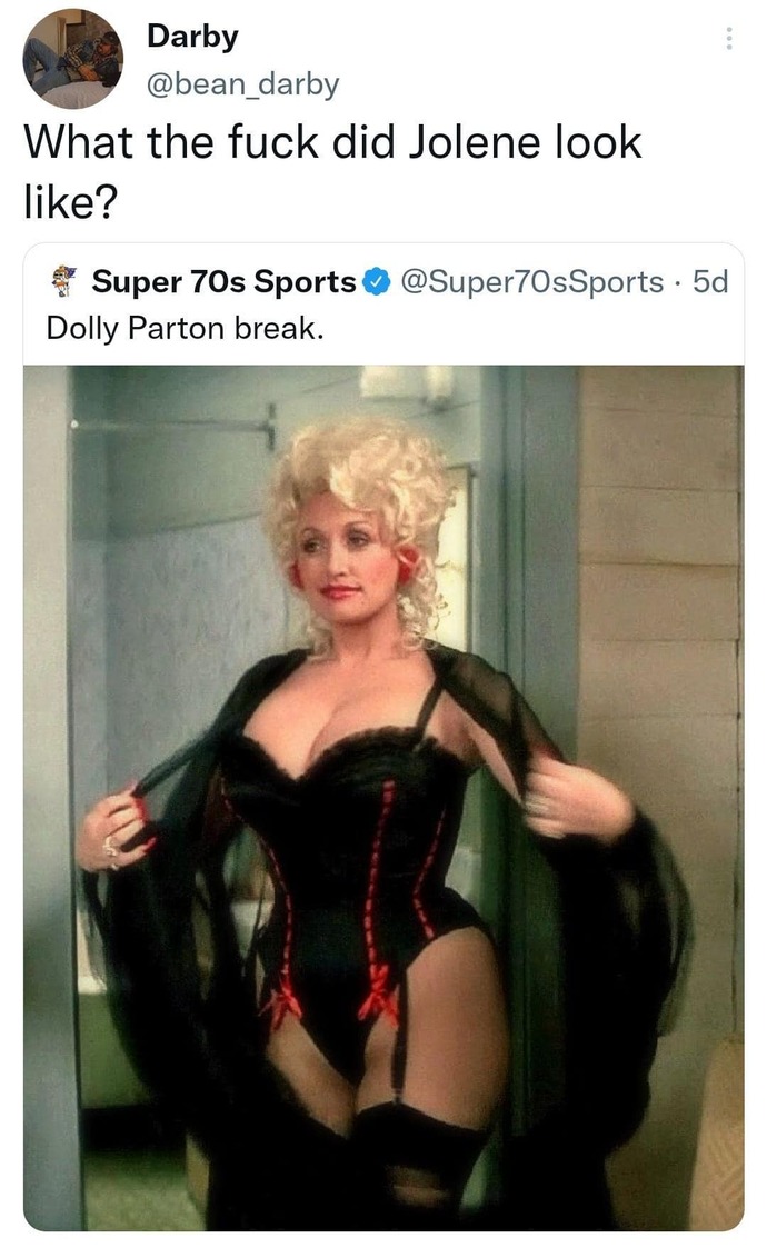 What do you most remember about Dolly Parton, who died today?