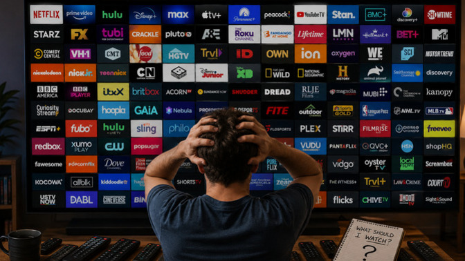 😱 Are there too many streaming channels?